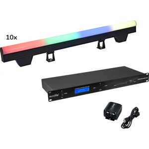 EUROLITE Set 10x LED PT-100/32 Pixel DMX Tube + Logiciel DMX - Kits