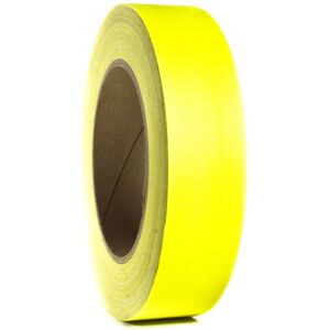 Adam Hall Accessories 58065 NYEL - Rouleau Gaffer Neon Jaune 38mm x 25m - Rubans adhesifs et plus encore