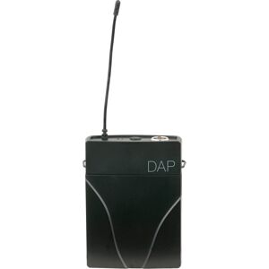 DAP-Audio BP-10 Beltpack transmitter for PSS-110 615-638 MHz - avec casque - Composants individuels - Publicité