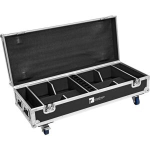 ROADINGER Flightcase 8x AKKU IP UP-4 QuickDMX avec fonction de chargement - Malles