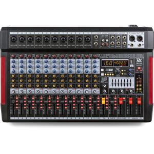 Power Dynamics PDM-T1204 Mixeur de scene 12 canaux DSP/MP3 - Tables de mixage en direct