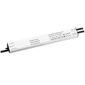 ISOLED Transformateur PWM LED 24V/DC, 0-60W, slim, gradable Push/Dali-2, IP67, SELV - Ballasts