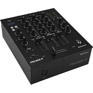OMNITRONIC PM-322P Table de mixage DJ a 3 canaux avec lecteur Bluetooth et USB - Tables de mixage DJ
