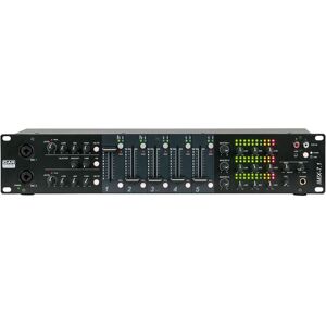 DAP-Audio IMIX-7.1 Table de mixage fixe 7 canaux, 2U, 3 sorties - Installation tables de mixage