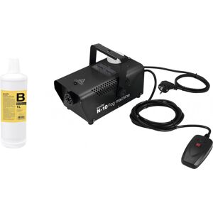 EUROLITE Set N-10 noir + B2D Basic smoke fluid 1l - Kits - Publicité