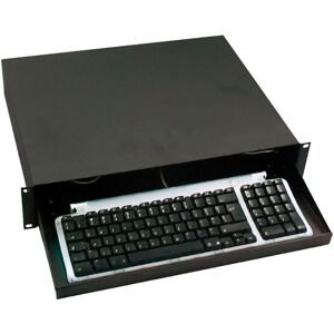 Showgear 19 Inch Keyboard Drawer Panneau pour clavier daordinateur - Tiroirs de baie pour malles