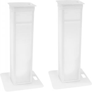 EUROLITE 2x Stand de scene variable avec housse et sac, blanc - Housses diverses