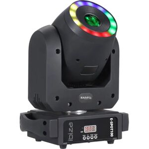 Lyre DMX Spot avec Anneau a LED RGB E-SPOT100