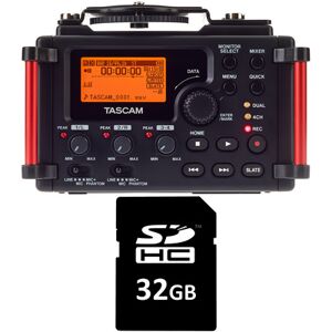 Tascam DR-60D MkII Card Bundle - Publicité