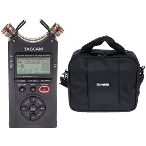 Tascam DR-40X Bag Bundle noir - Publicité