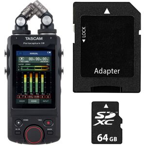 Tascam Portacapture X8 Card Bundle - Publicité