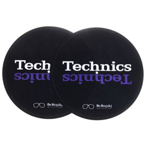 Dr.Suzuki Technics 12'' Mix Slipmats Noir