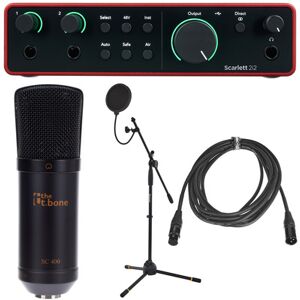 Focusrite Scarlett 2i2 4th Gen. Mic Bund - Publicité