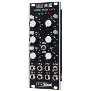 AJH Synth Muting Mixer & VCA black