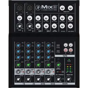 Mackie Analogiques sorties num/ MIX8