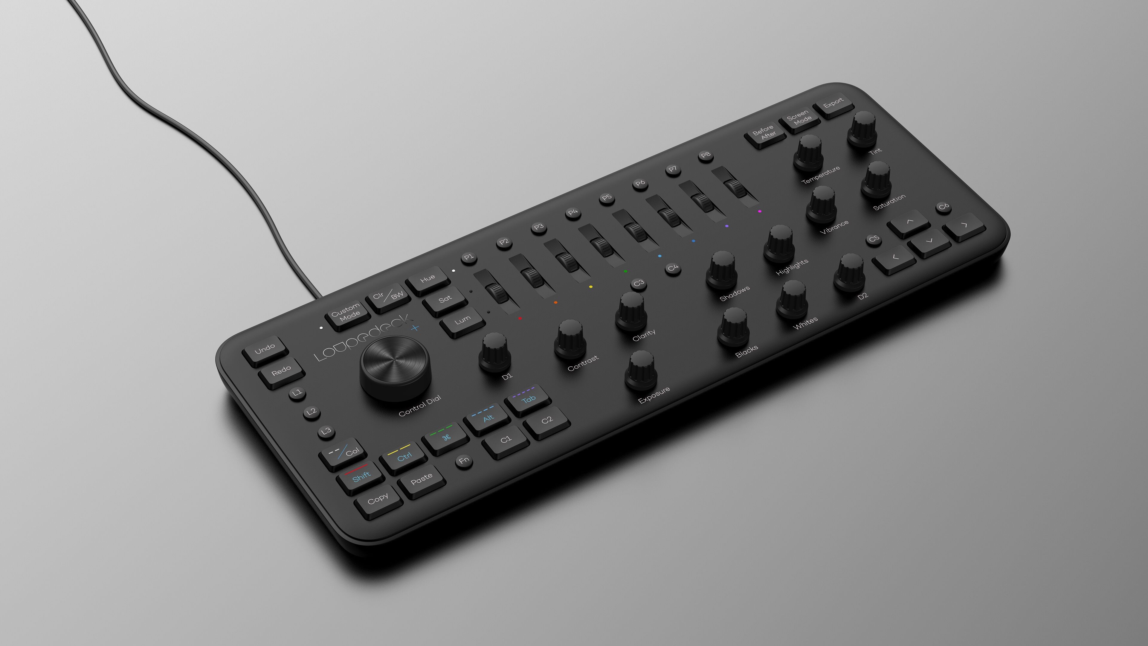 LOUPEDECK Plus Console De Retouche Photo/Vidéo - Lightroom/Première