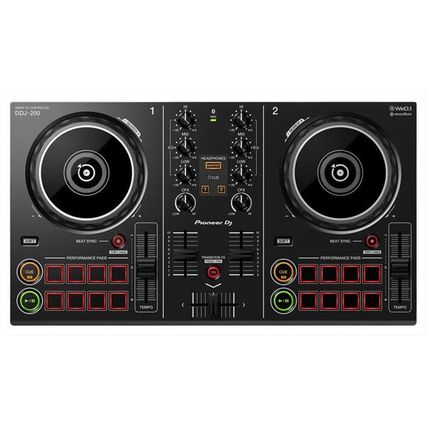 pioneer ddj-200 controller-nero