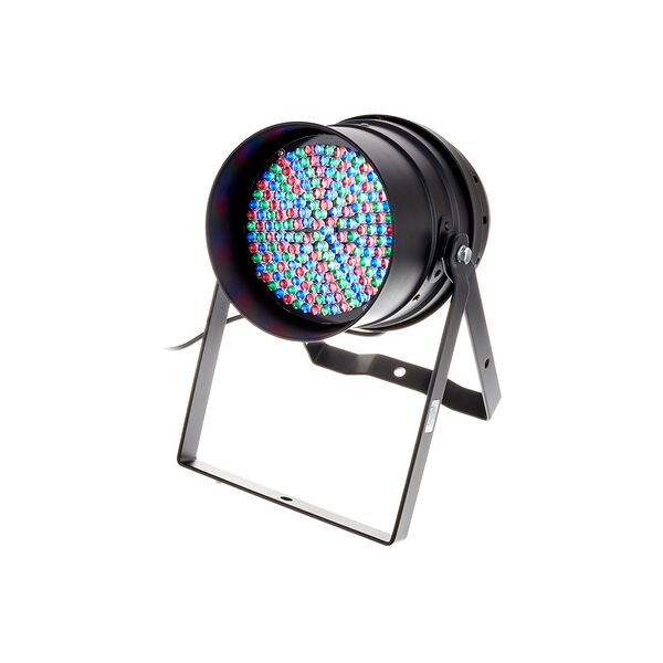 stairville led par 64 10 mm black floor black