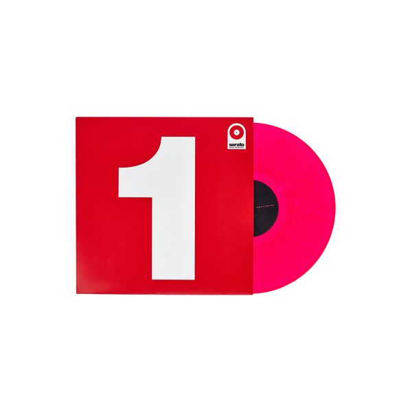 serato 12 single control vinyl-red red