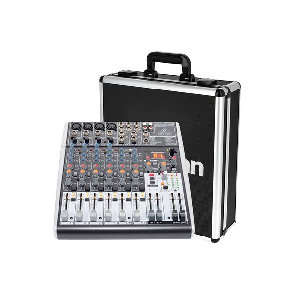 behringer xenyx x1204 usb case bundle