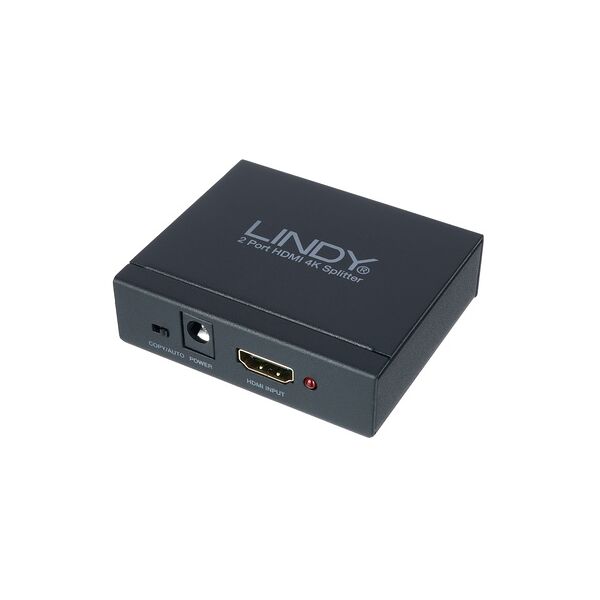 lindy 2 port hdmi 10.2g splitter