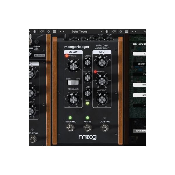 moog mf-104s analog delay plugin