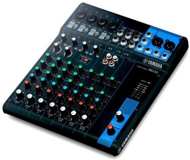 Yamaha MG10 mixer audio 10 canali Nero (CMG10YEM)