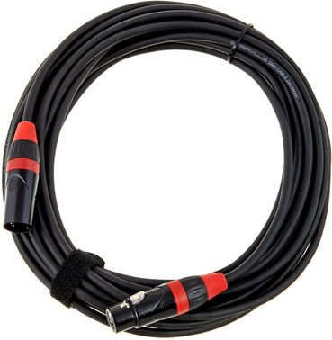 Stairville PDC5CC DMX Cable 10,0 m 5 pin rosso