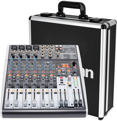 Behringer Xenyx X1204 USB Case Bundle