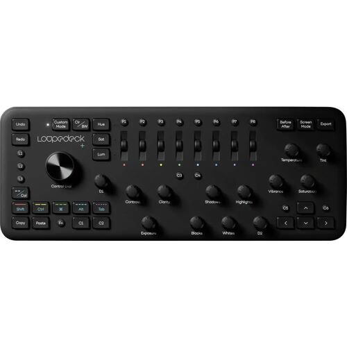 Loupedeck Loupedeck+ Console voor foto- en videobewerking Zonder (besturing via computer) Verlicht