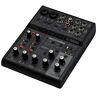 Yamaha AG06MK2 6-kanaals mixer voor livestreaming in zwart, met USB audio-interface, voor Windows, Mac, iOS en Android