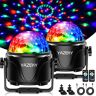 YAZEKY Discolamp USB 4M,  disco light 7 RGB Kleuren Discobal 360° Roterend dj Light Party Light voor Auto, DJ, KTV, Feest, Bar, Kerst