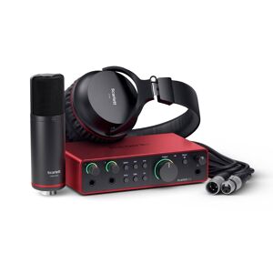 Focusrite Scarlett STUDIO 2i2 Gen4, inkl mikrofon og hodetelefon