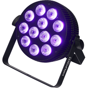 Algam Lighting SLIMPAR-1210-HEX - 12 x 10W RGBW + Amber + UV