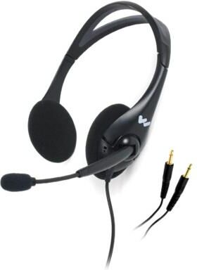 Williams Sound Headset (Hodetel.+mikr.) 2-Klokke 1m Kab / 2x3.5mm Jack