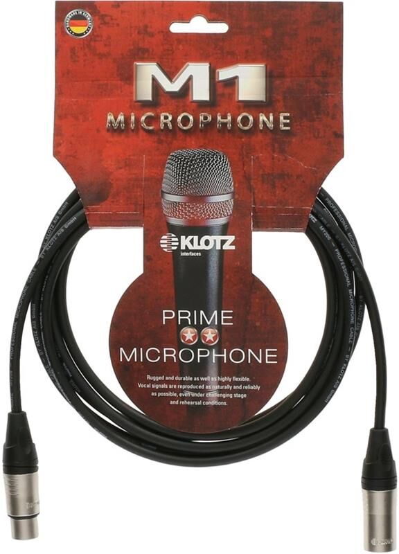 Klotz M1k1fm0030 Mik.Kabel Prime Xlr/xlr 30cm