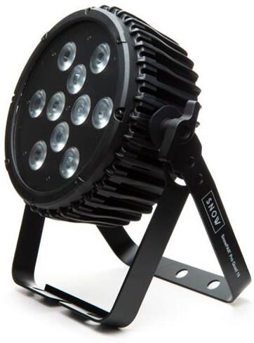 Snowpar Pro Quad 10 10x8w Quad Led Rgbw Pc I/o,3&5; Pin Dmx