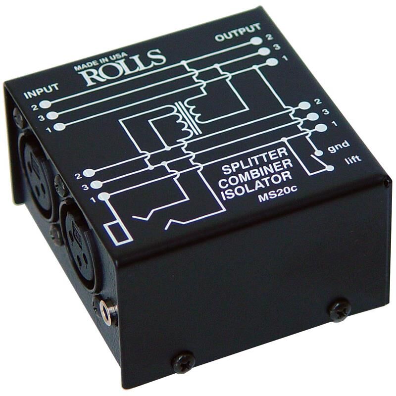 Rolls Ms20c Mic Splitter/combiner/isolator