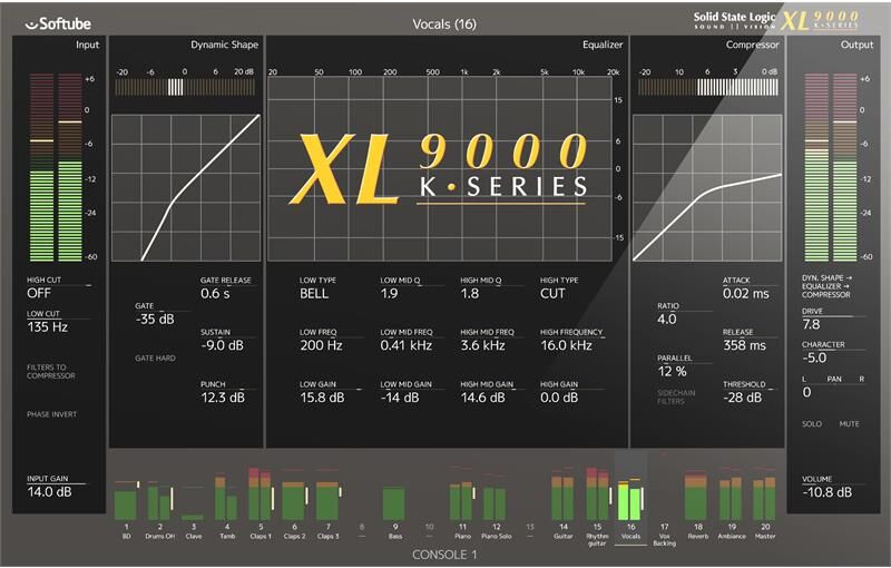 Softube Ssl Xl 9000 K-Series For Console 1 [Download]