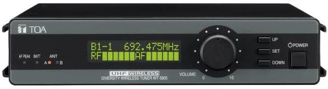 Toa Wt-5805 G01 Trådløst System Mottaker 64ch 606-636mhz