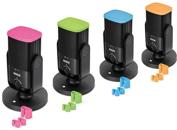 Røde Colors1 4xfarge-Id + Kabelklips For Usb-Mini