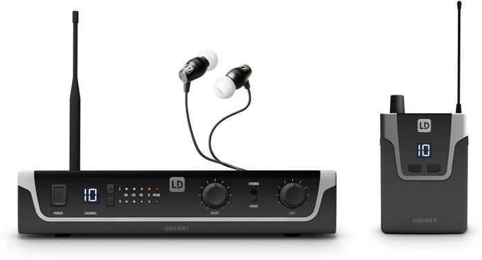 Ld Systems U308 Iem Hp In-Ear Monitoring System With Earphones