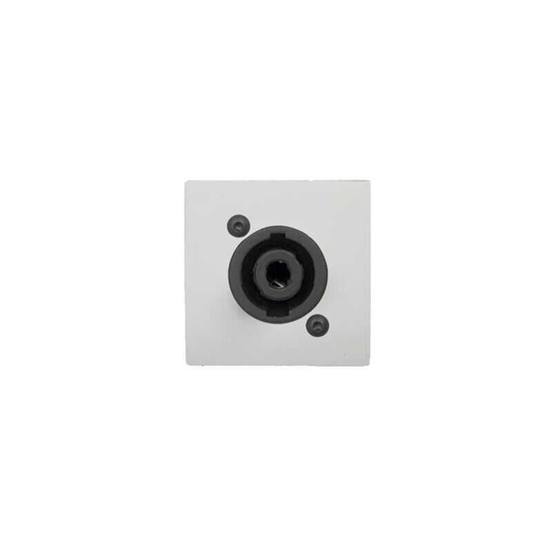 Audac Cp45spes, Speakon Panel, Hvit Tilkoblingspanel For Speakon 45*45mm