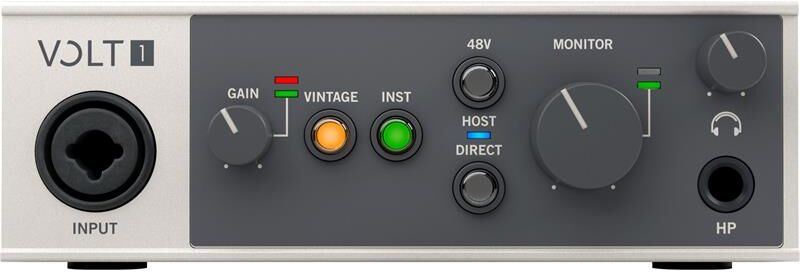 Universal Audio Volt 1 Usb Audio Interface 1 Inn 2 Ut