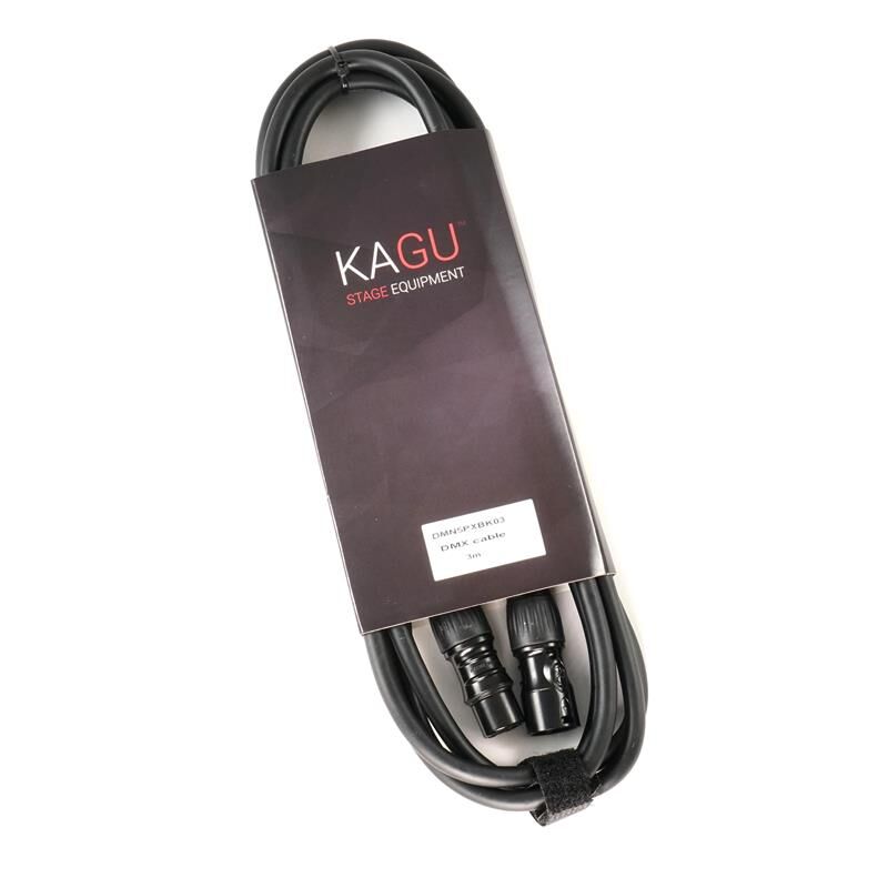 Kagu Dmnx5bk Dmx-Kabel 5m 5-Pin, Sort