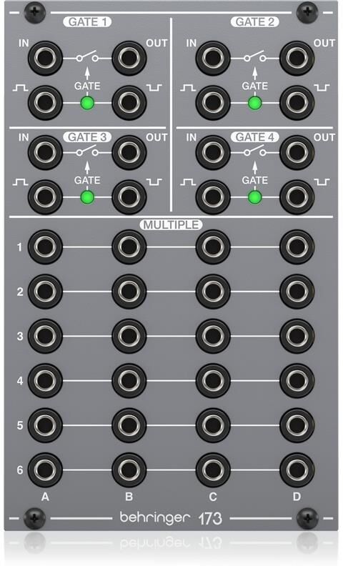 Behringer 173 Quad Gate/multiples 100 Series