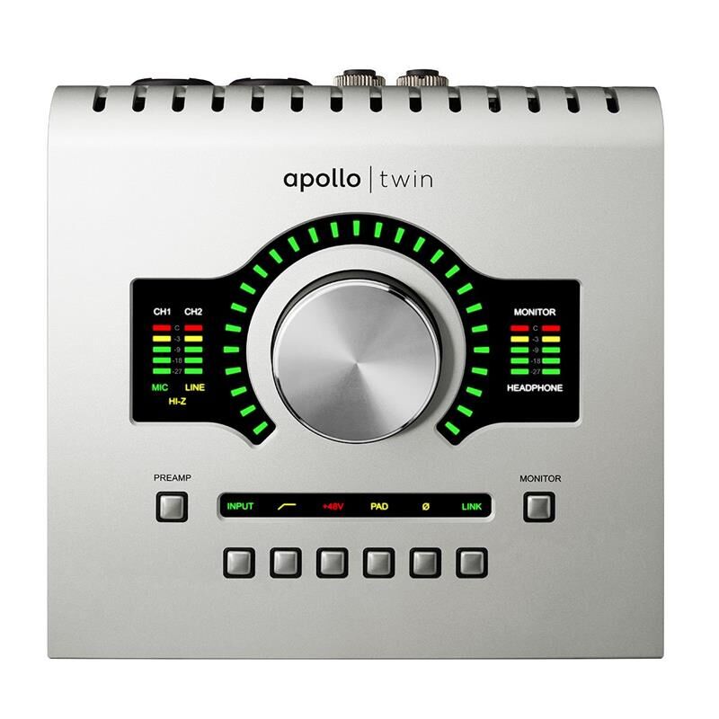 Universal Audio Apollo Twin Duo Usb3 X2 Dsp Win, Heritage Ed