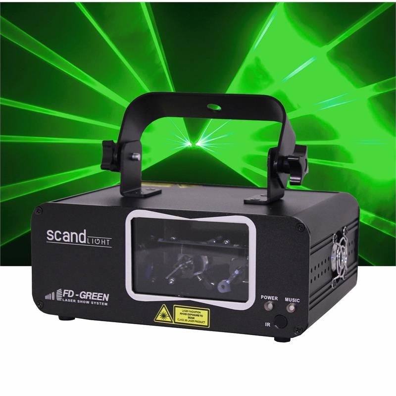 Scandlight Laser-Fd-Green Dobbel Grønn