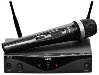 AKG Wms420 Vokalsett M/d5 Mik Bånd M - 826.300-831.900 Mhz