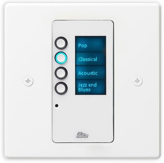 Bss Contrio Ec-4b Betj.Panel Med Ethernet/poe  -  4 Knapper, Hvit